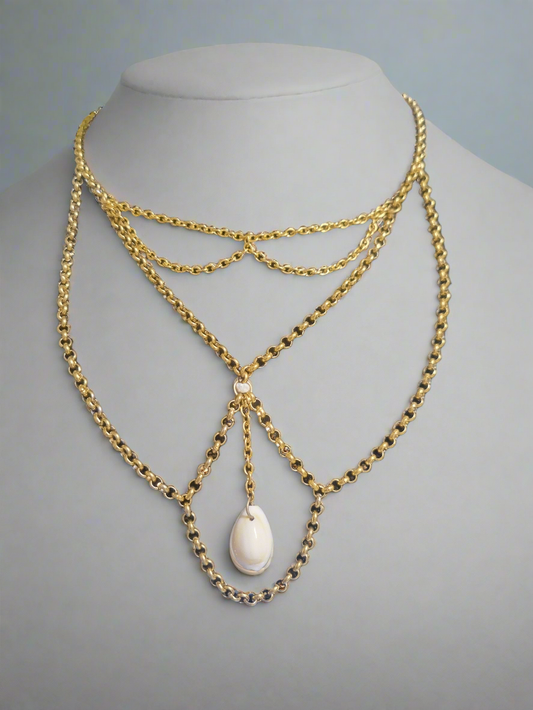 Handmade Seashell necklace